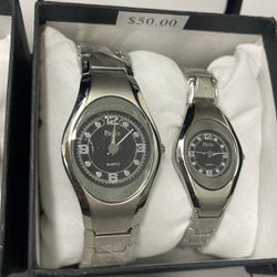 2 Matching Watches - Set