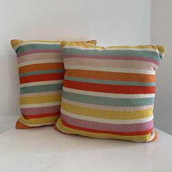 Colorful Outdoor West Elm Pillow