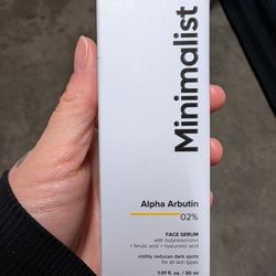 Free! New! Expired! Minimalist Alpha Arbutin Face Serum Beauty Product