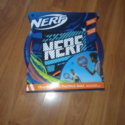 Nerf Trampoline Paddle Ball 