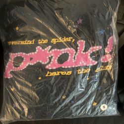 Authentic Pink Sp5der Hoodie