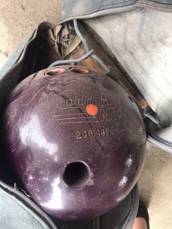 Bowling Ball + Bag