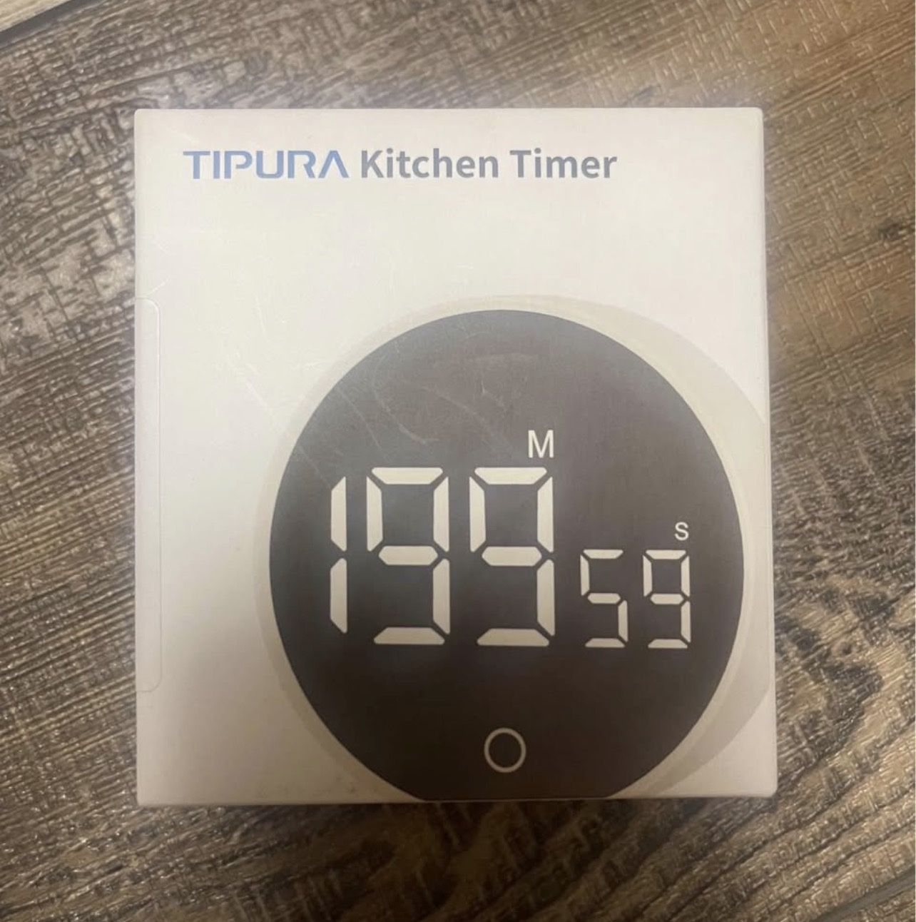 Digital Kitchen Timer with HD LED Display, Magnetic Countdown & Countup for Cooking, 99 Minutes Rotating Pomodoro Timer for Classroom, Fitness, Office
