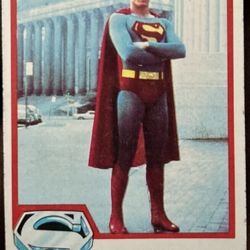 Topps - Superman: The Movie 1978 - Trading Cards & 2 Stickers (28 Cards)