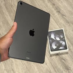 Apple iPad Air 5th Gen. 256GB, Wi-Fi+Cellular, 10.9in -Space Gray 
