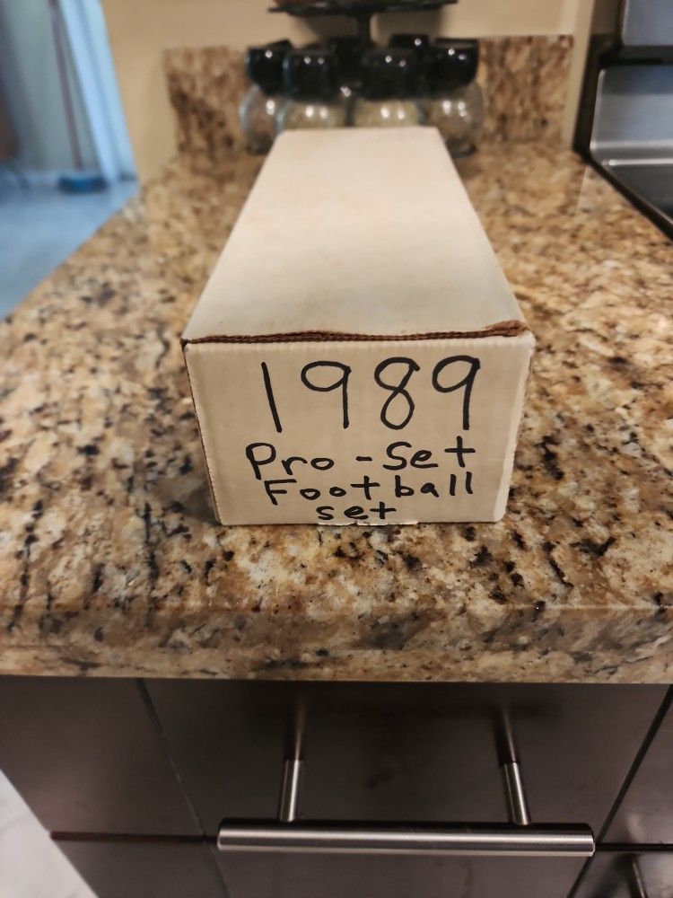 1989 Pro-Set Football Cards