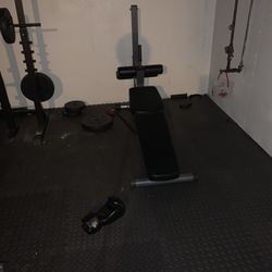 Weight Bench And Boxing 🥊