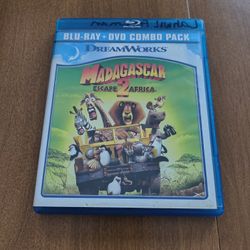 Madagascar: Escape 2 Africa (Blu-ray + DVD Combo, 2008) – DreamWorks Animated