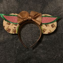 Baby Yoda Mickey Ears