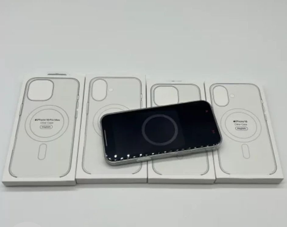 Wallet Chip iPhone 16 Pro Max Clear Case with MagSafe（Smart Button）