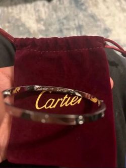 Cartier Small yellow gold bracelet. Size 17