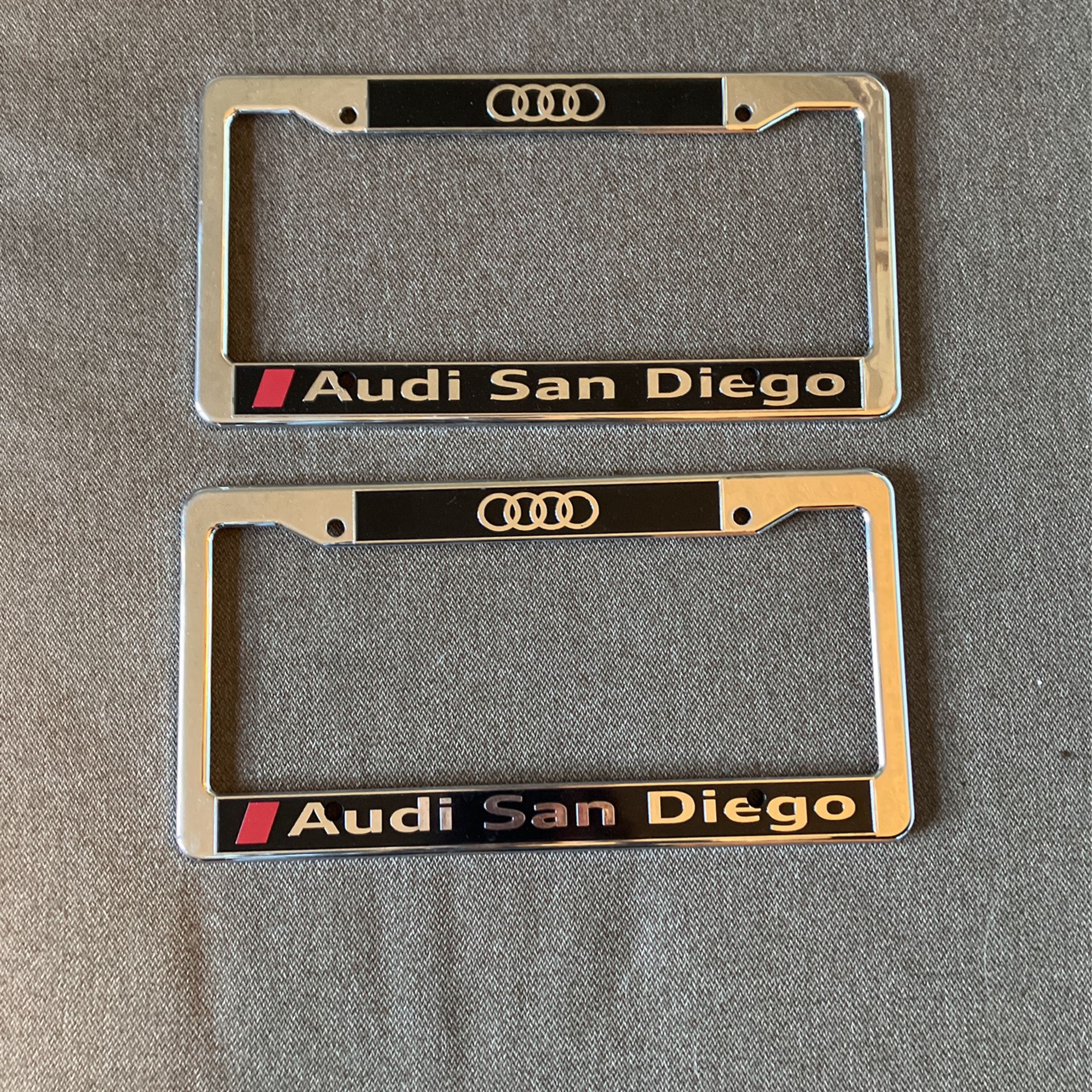 Audi Plate Covers 