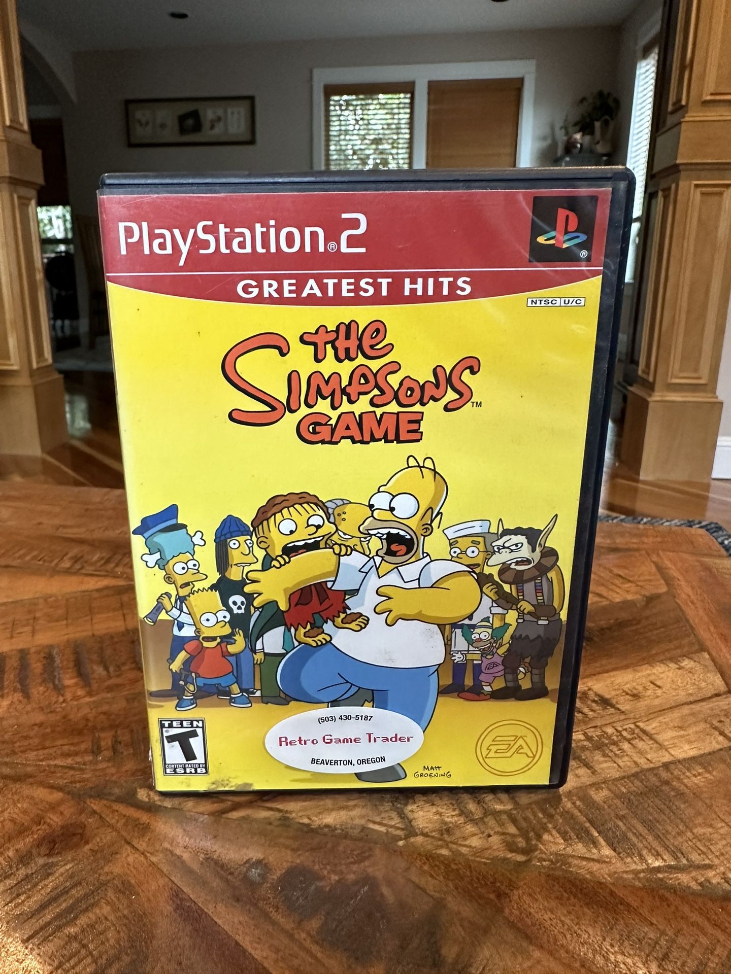 The Simpsons Game Greatest Hits PlayStation 2 PS2 