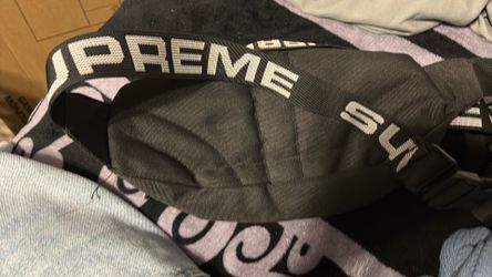 Black supreme Fanny pack