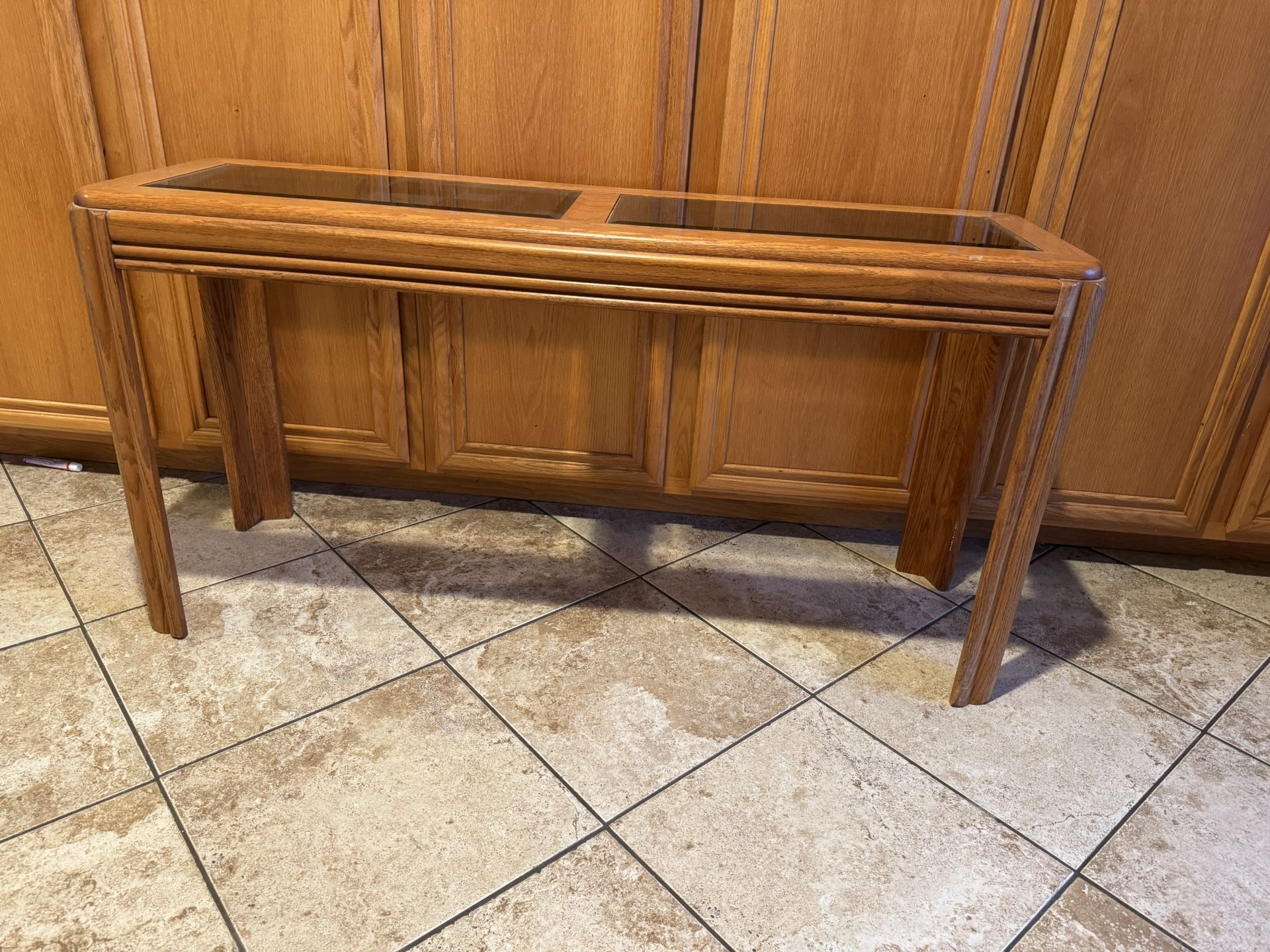 Sofa Table (Oak)