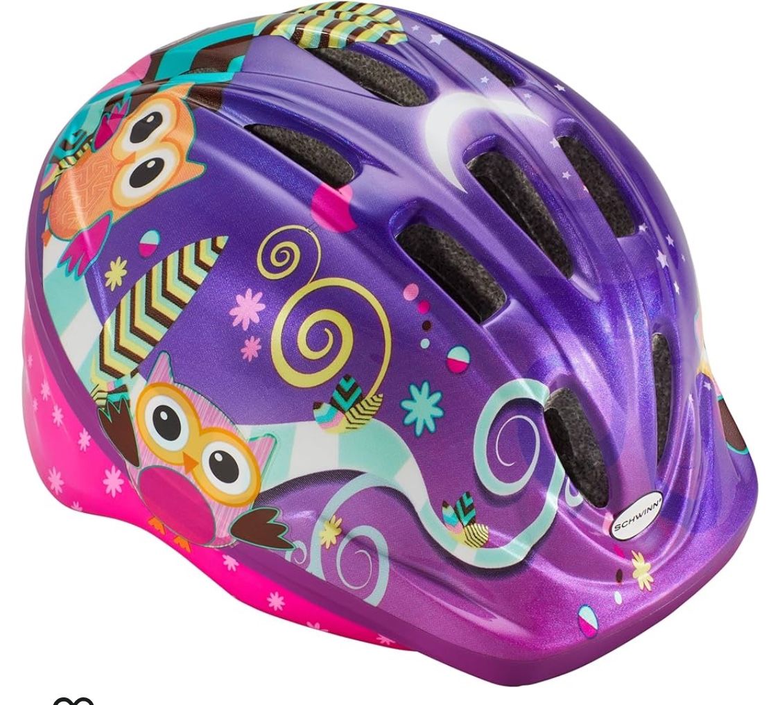 Schwinn Classic Toddler and Baby Bike Helmet, Dial Fit Adjustment, Kids Age 1 - 5 Year Olds, Girls