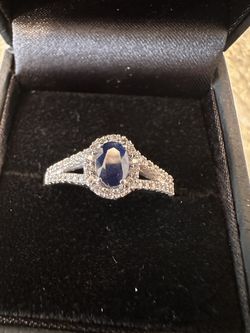 Natural Blue Sapphire Ring