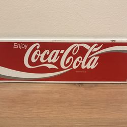Coca-Cola Metal Sign
