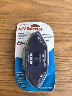 A/V selector