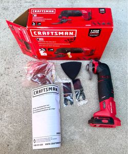CRAFTSMAN CMCE500 Cordless 20V  OSCILLATING Tool with Attachments