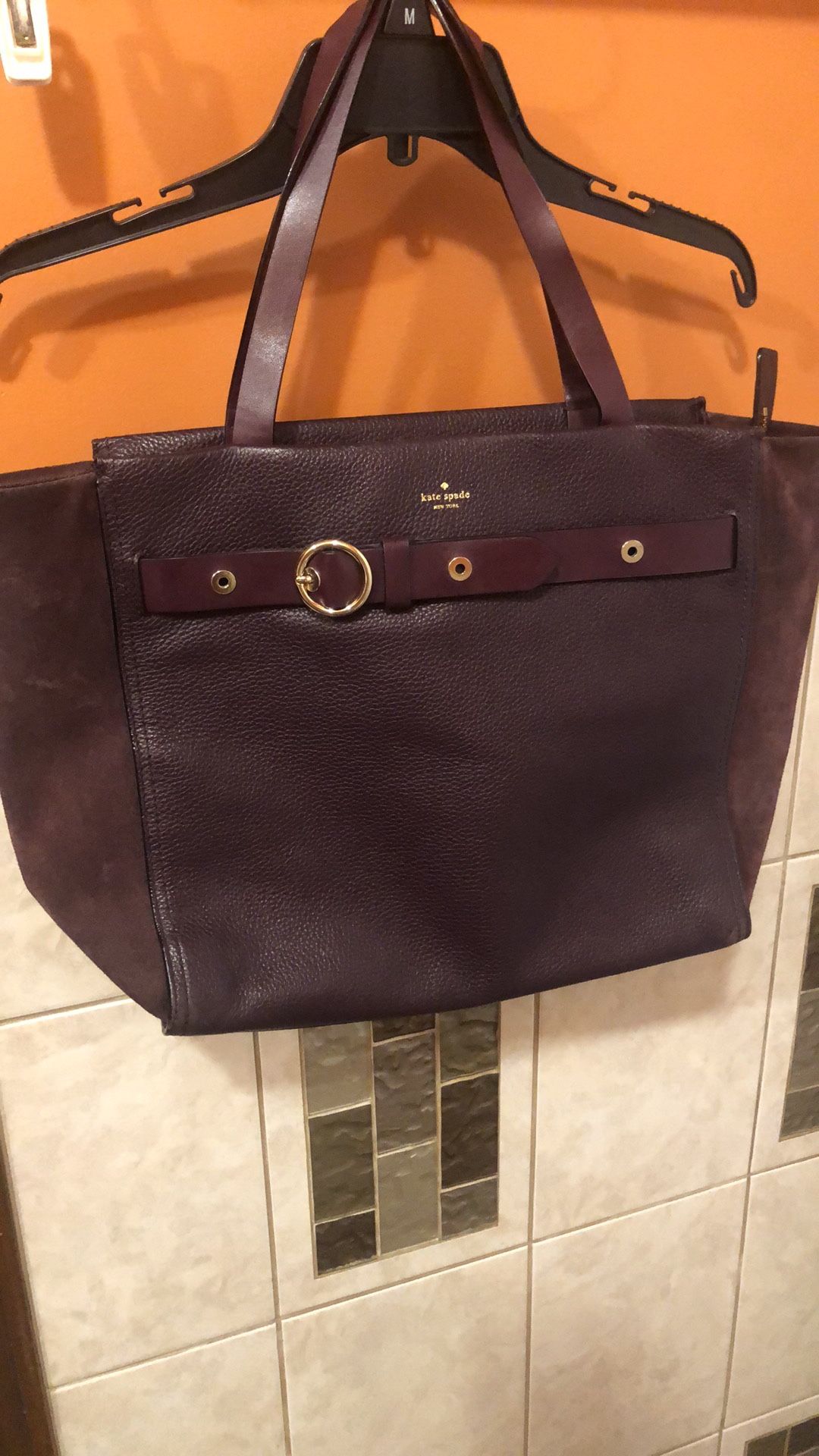 Kate Spade Handbag - Oversize / Plum/ Women