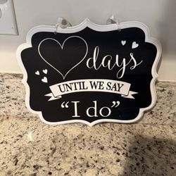 Wedding Sign