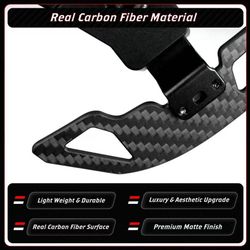 BRAND NEW LEXUS IS RC NX Toyota 86 Subaru BRZ Real Carbon Fiber Replacement Magnetic Paddle Shifter
