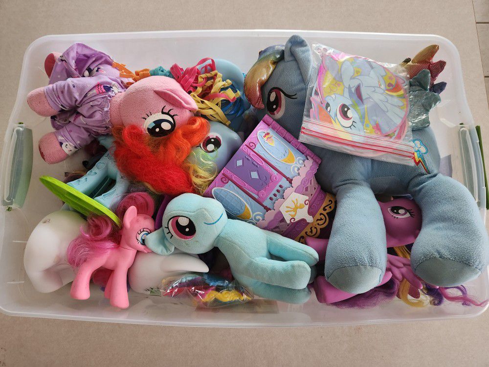 My Little Pony Plushies And Figures