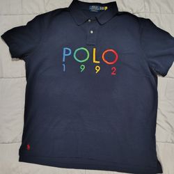 Ralph Lauren Polo 1992 Rugby Shirt Size XL 