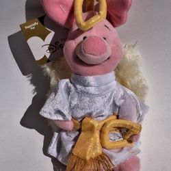 Disney Store Choir Angel Piglet Plush Toy