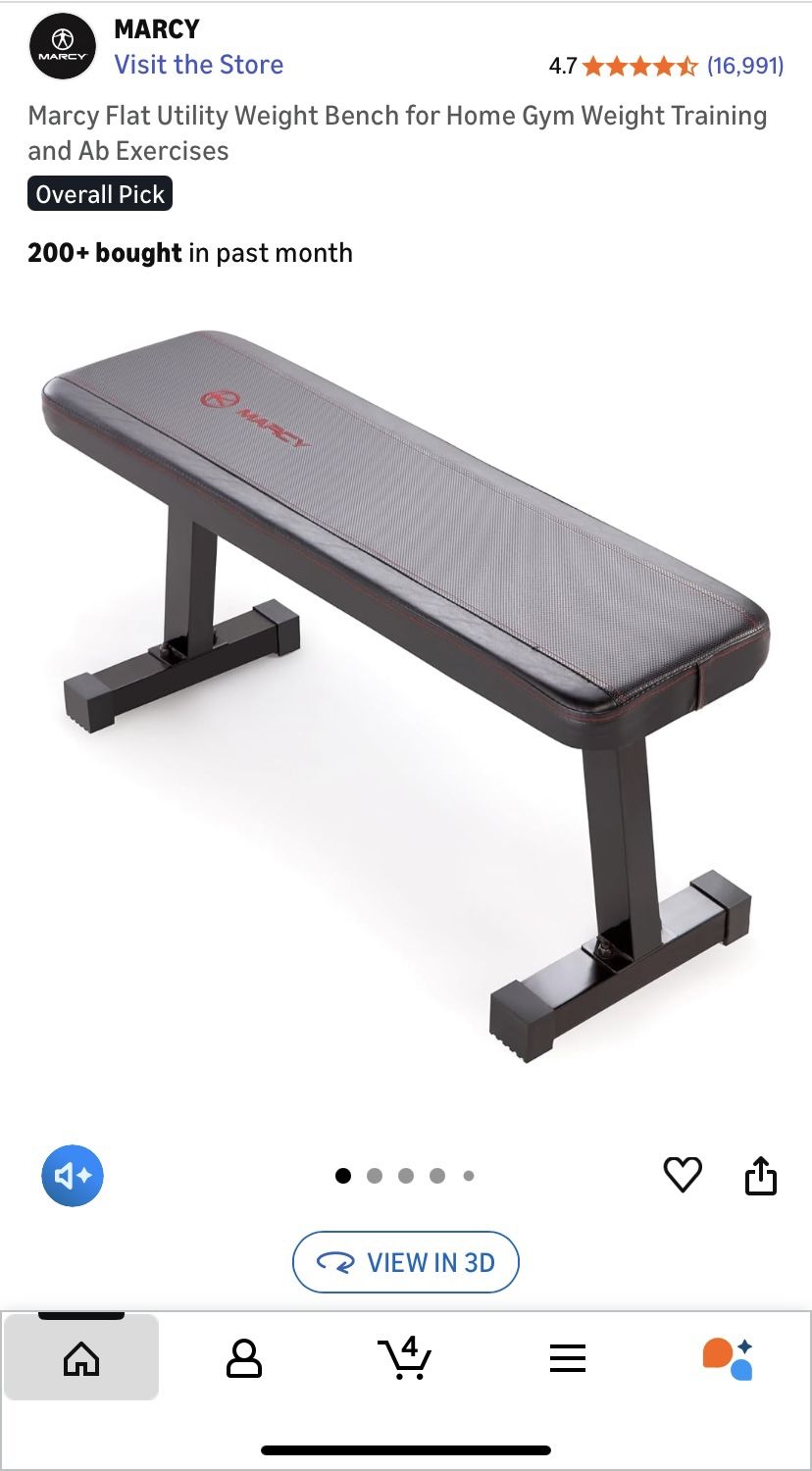 Marcy Flat Bench