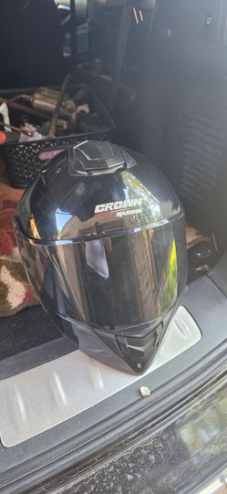 Crown Racing Full-Face Motorcycle Helmet