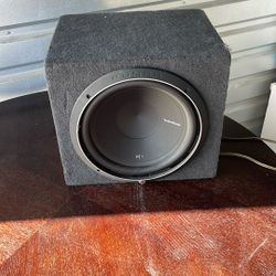 Rockford Fosgate Punch P1 subwoofer