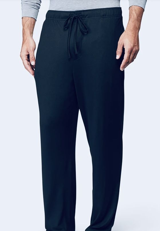 NWOT Mens Sleepwear Pants Sz M, Black 32 Degrees Heat , Pd $36