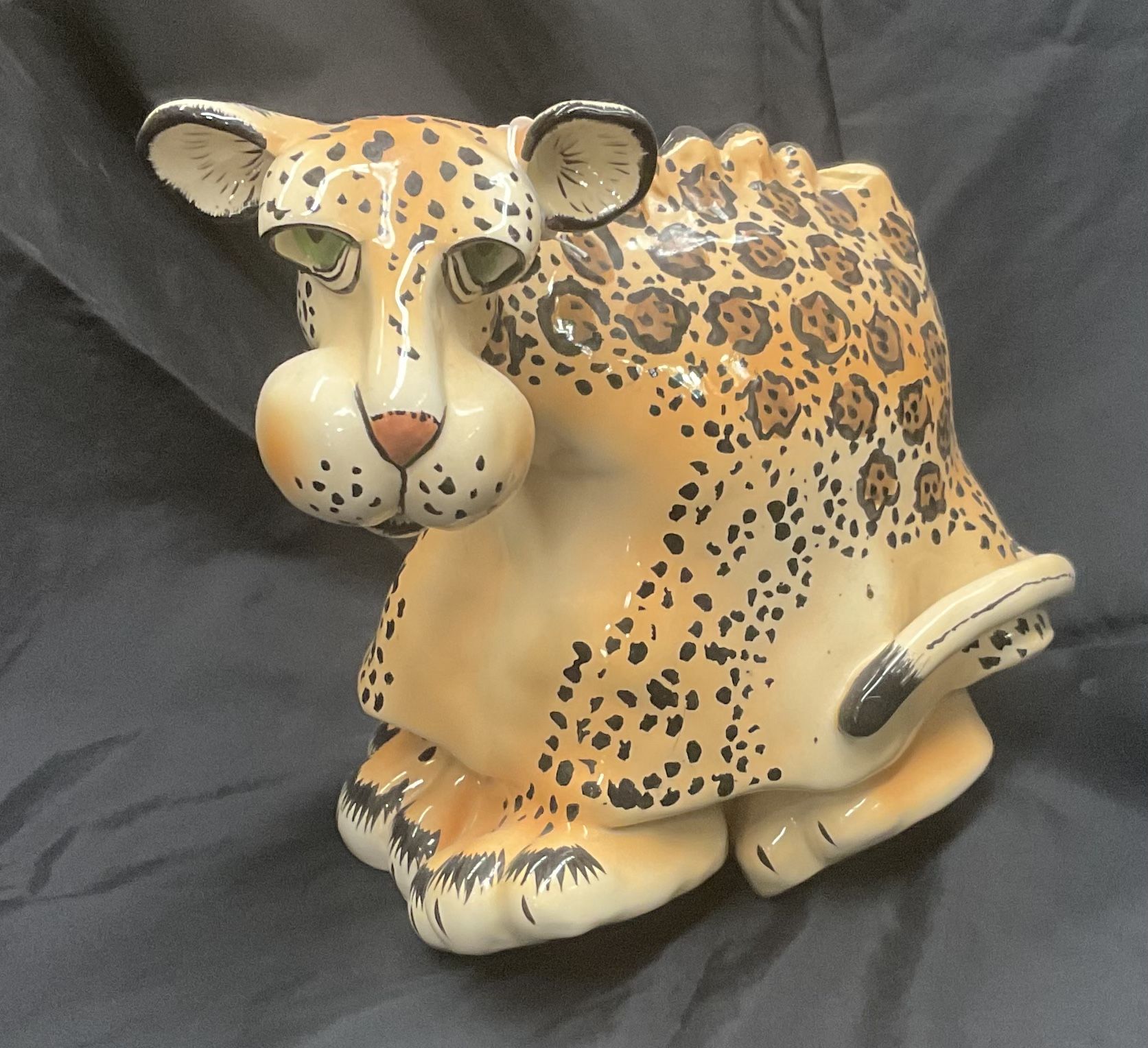 Lynda Corneille Swank Cheetah Porcelain Figurine