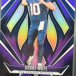 Drake Maye phoenix purple fade Ex