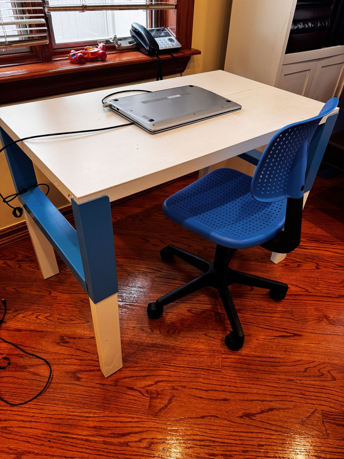 Desk and Chair (height adjustable)