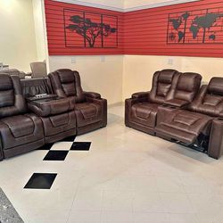 Owner's Box Power Reclining Living Room Set 📌 Next Day Delivery,  Finance Available 
