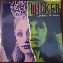 New Wicked 2026 Wall Calendar