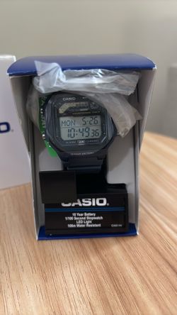 Casio Men’s Digital Black Strap Watch