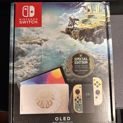 I’m asking$270for the Nintendo switch Zelda edition console the original box accessories it’s in good condition. I’m giving you a free SD memory card