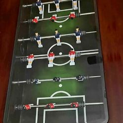 Solid wood foosball coffee table

42"L 27"W20"°H