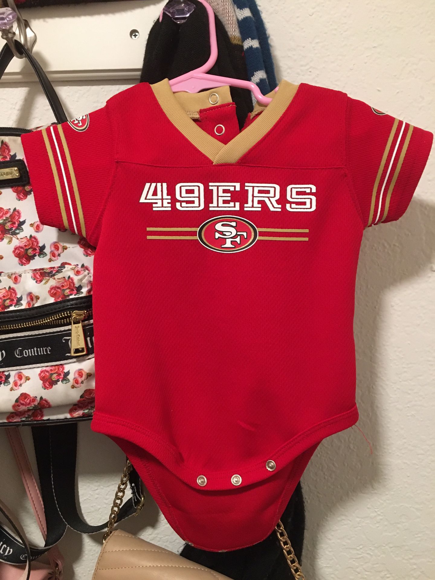 49ers baby onesie