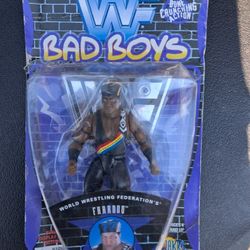 WWF Bad Boys Series 4 Farrooq (1997) Jakks Pacific Action Figure