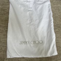 NEW Authentic Gucci White Silky Satin Purse Storage Drawstring Dust Bag 15x 13