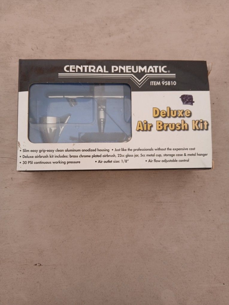 Deluxe Air Brush Kit