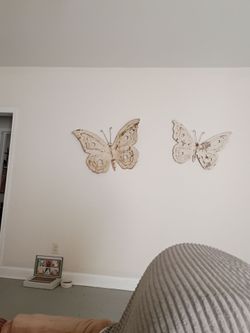 Large Rustic Butterflies