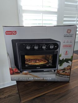 Dash Chef Series Air Fryer Oven 23L Capacity with Rotisserie - NEW IN BOX