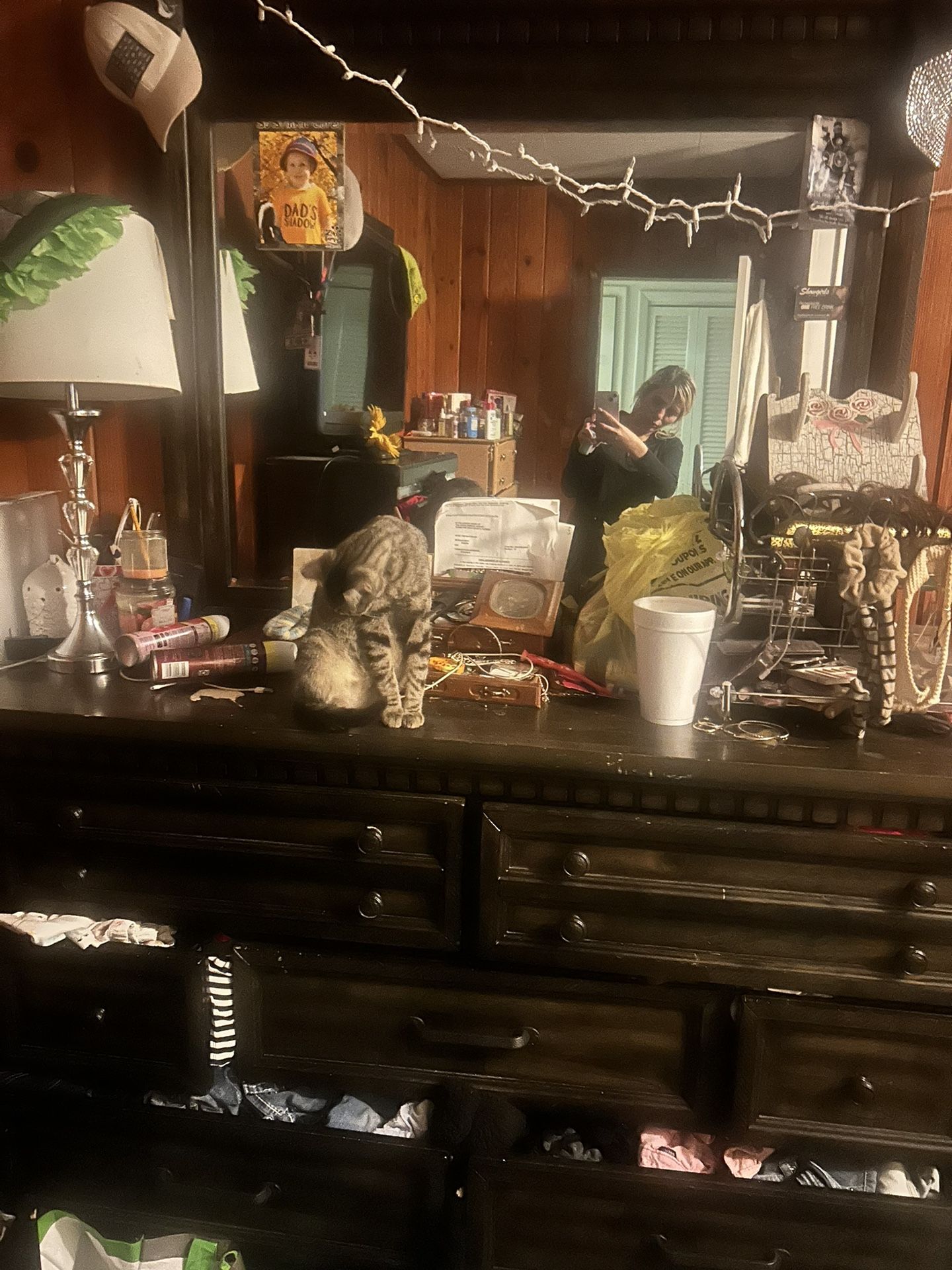 Dresser Mirror Night Stand 