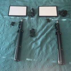 Studio Lighting (2 stand up lights)